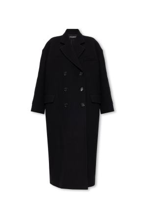 Black Cashmere coat Dolce & Gabbana - Vitkac AS